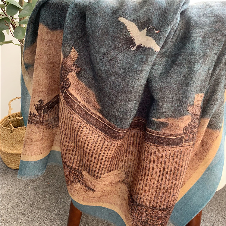 Cashmere Pashmina Wrap - Шали из чистого кашемира с кисточками,