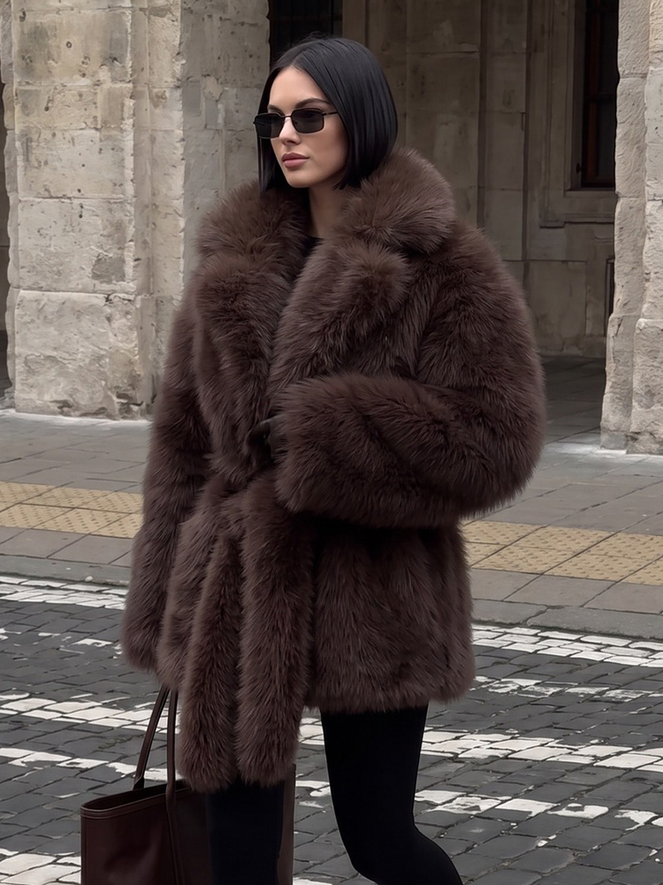 Wool Coat Peacoat - Муэйярухо 2026 Зимняя женская роскошная куртка
