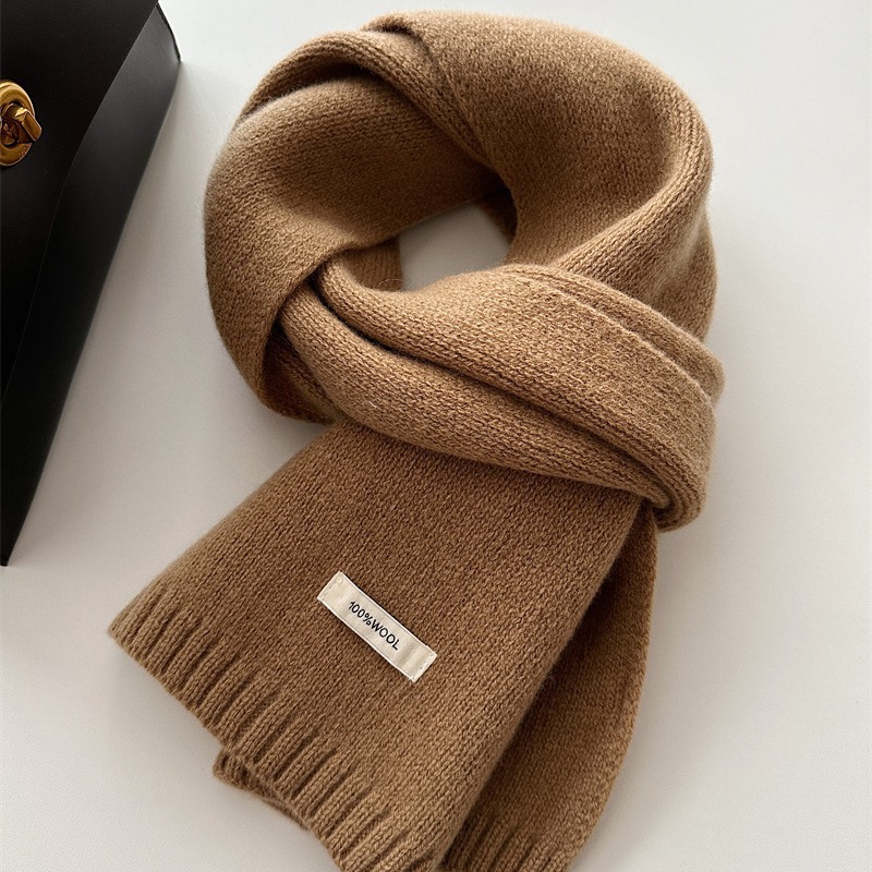 Wool Scarf Men - Избранный австралийский шарф из чистого хлопка