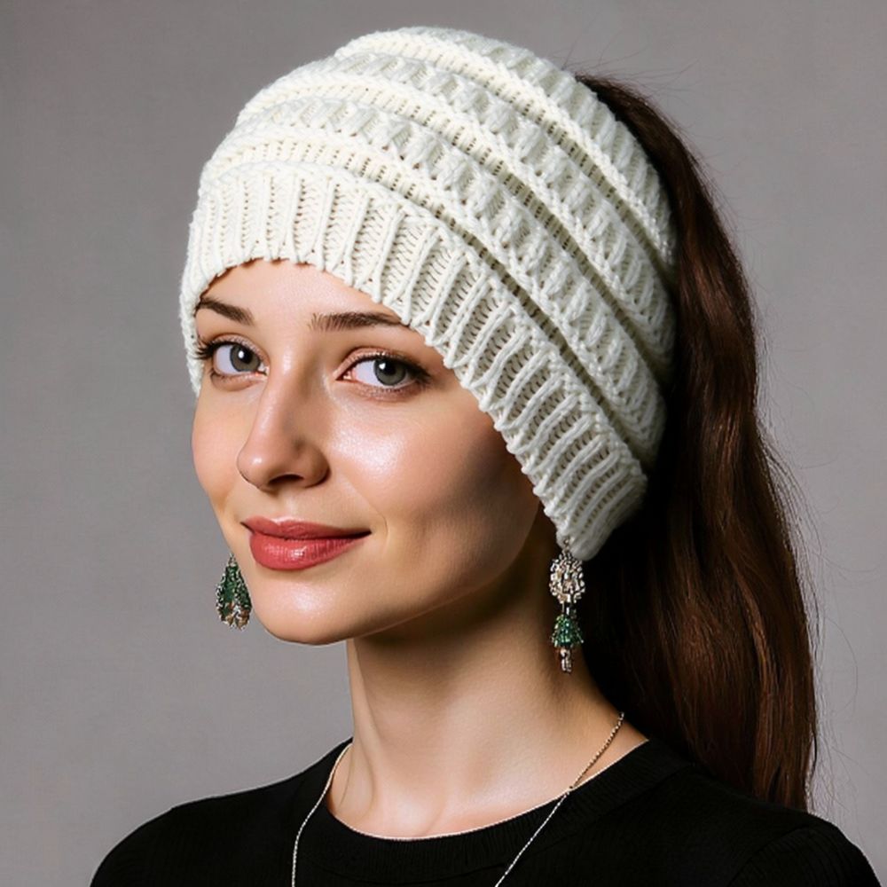 Широкая вязаная повязка на гол – обзор и цена Fleece Ear Warmer Band