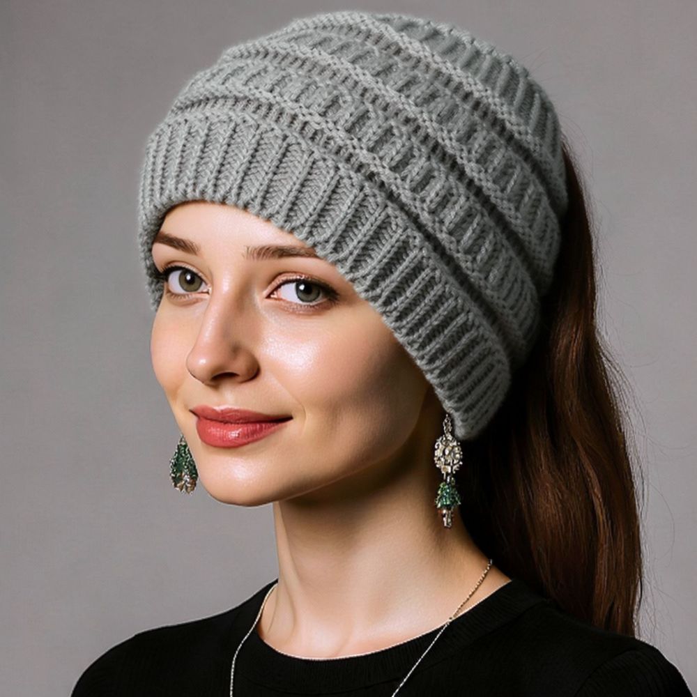 Широкая вязаная повязка на гол – обзор и цена Fleece Ear Warmer Band
