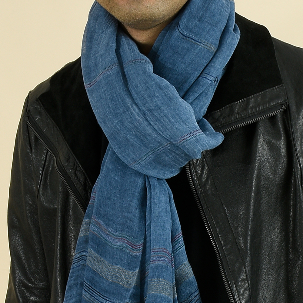 Модный мужской шарф из хлопка  – обзор и цена Wool Scarf Men
