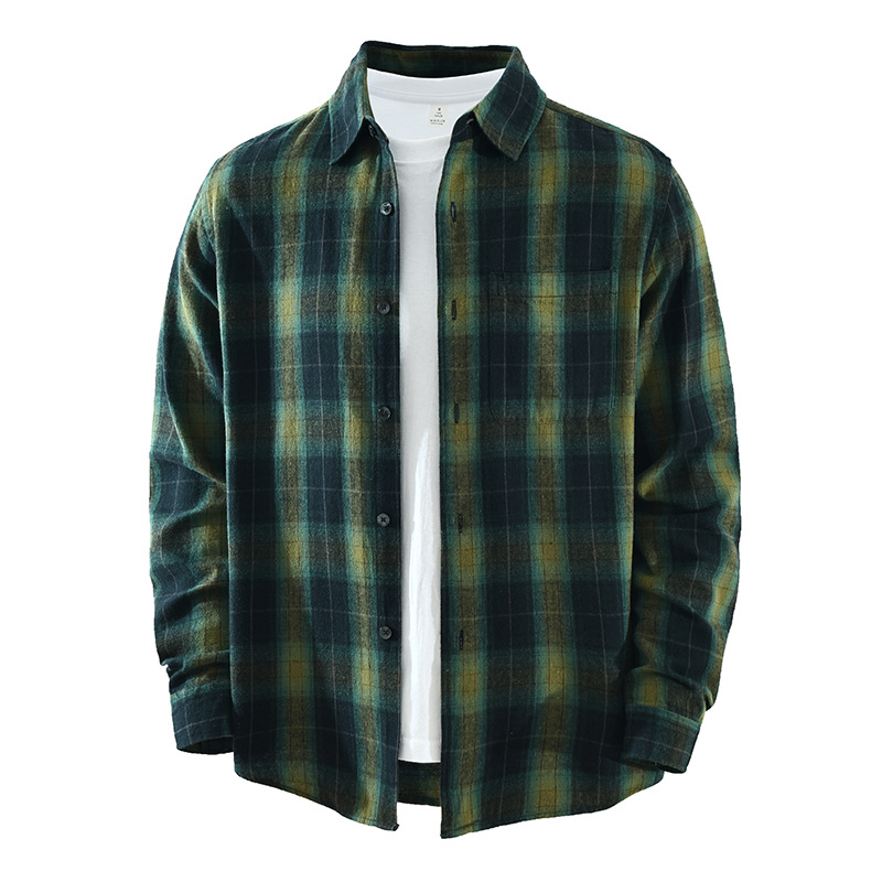 Мужская клетчатая рубашка боль – обзор и цена Flannel Shirt Lined