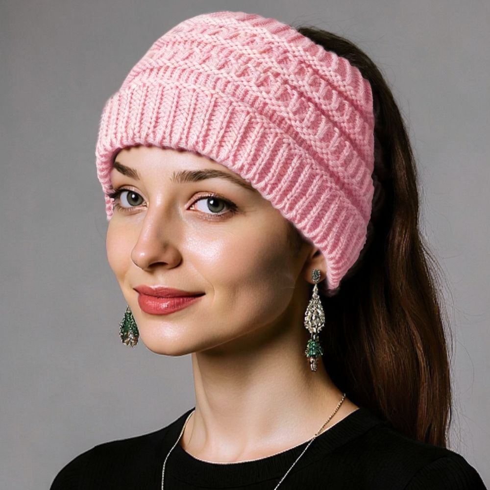 Женская вязаная повязка на гол – обзор и цена Fleece Ear Warmer Band