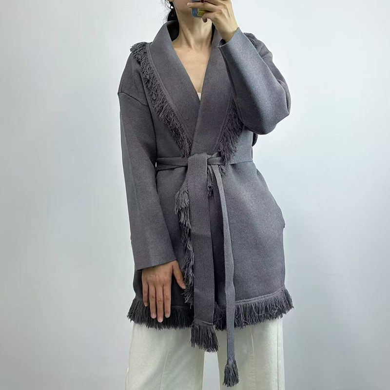 Женский длинный шерстяной вяза – обзор и цена Wool Coat Peacoat