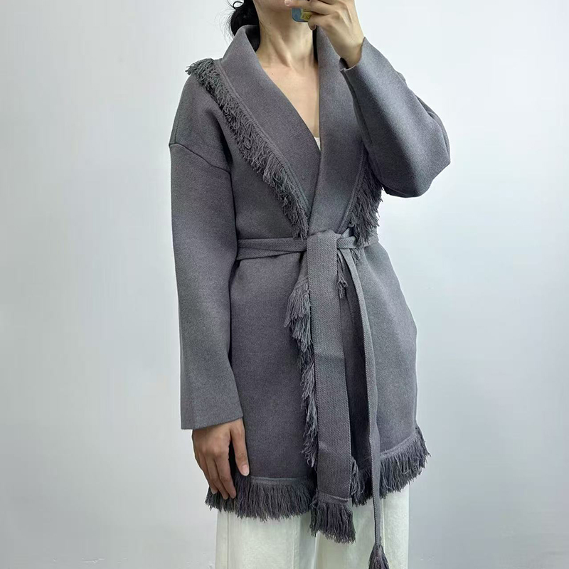 Женский длинный шерстяной вяза – обзор и цена Wool Coat Peacoat