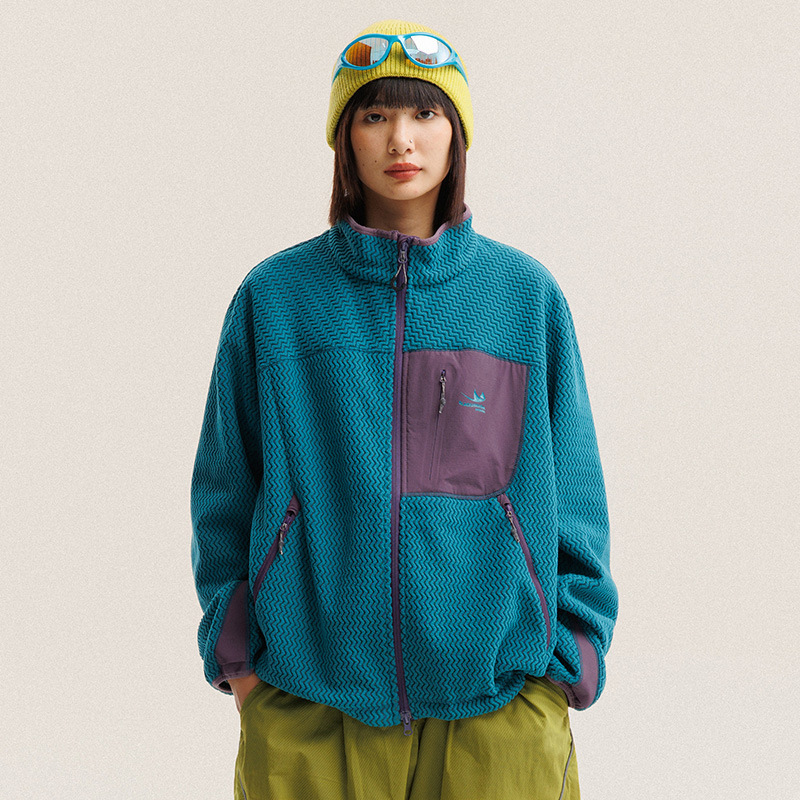 Осенне-зимняя флисовая куртка  – обзор и цена Wool Coat Peacoat