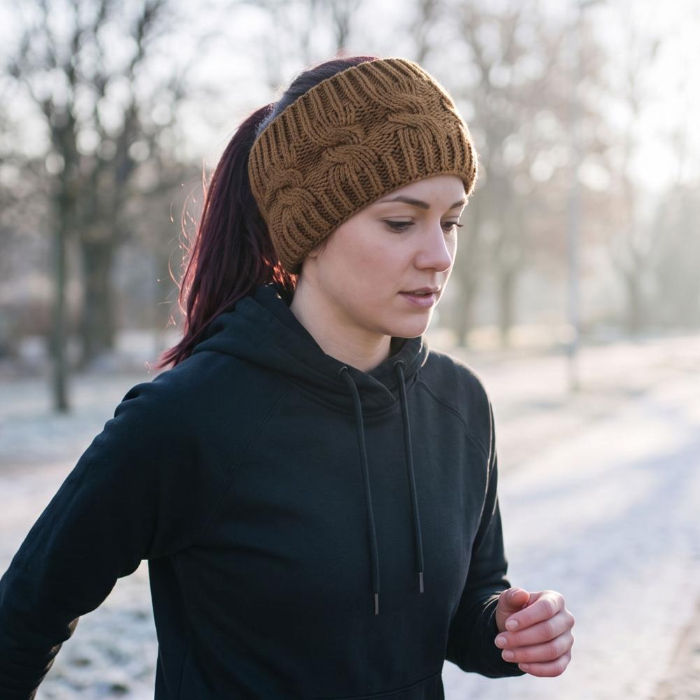 Зимние наушники для женщин, вя – обзор и цена Fleece Ear Warmer Band