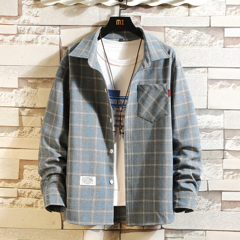 Летняя мужская рубашка в клетк – обзор и цена Flannel Shirt Lined