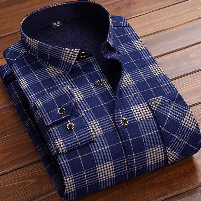 Мужская флисовая рубашка 2026, – обзор и цена Flannel Shirt Lined